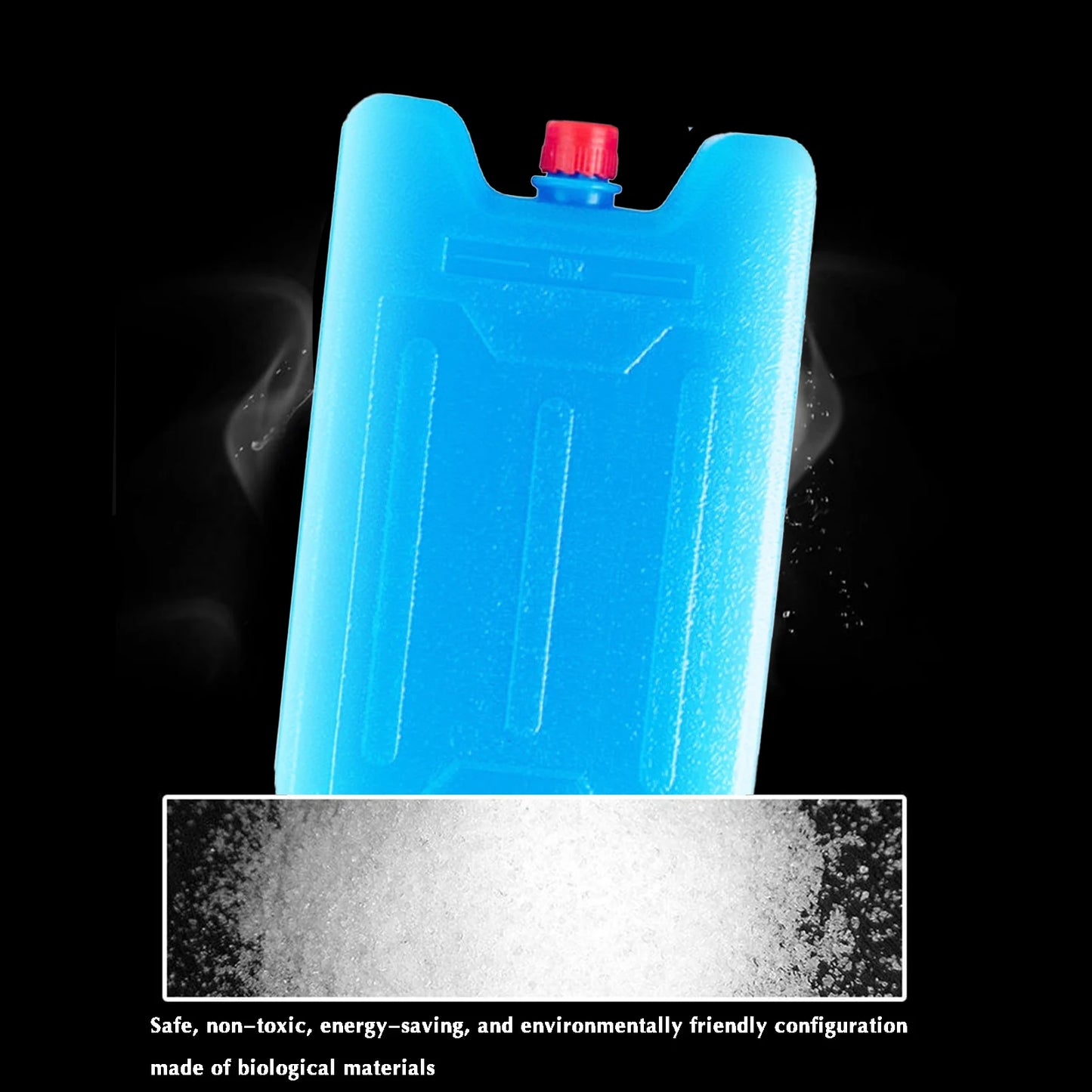 Reusable Gel Freezer Pack Refrigerator Ice Blocks Ice Crystal Box Cold Freezer Pack Picnic Fresh Food Cooler Water Injection Box